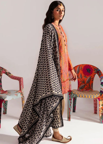 Mahay By Sana Safinaz Unstitched Winter Collection 2023 14A