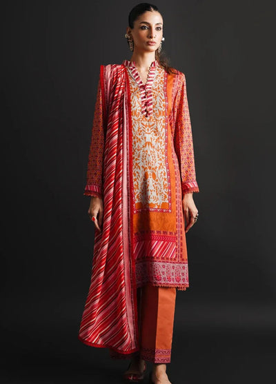 Mahay By Sana Safinaz Unstitched Winter Collection 2023 18A