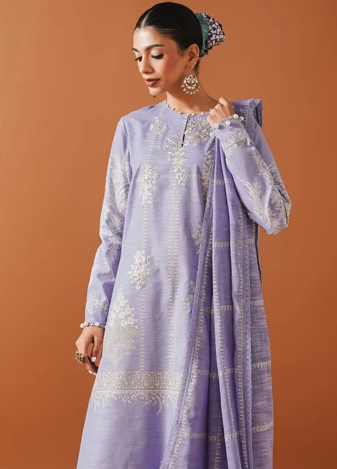 Mahay By Sana Safinaz Unstitched Winter Collection 2023 3B