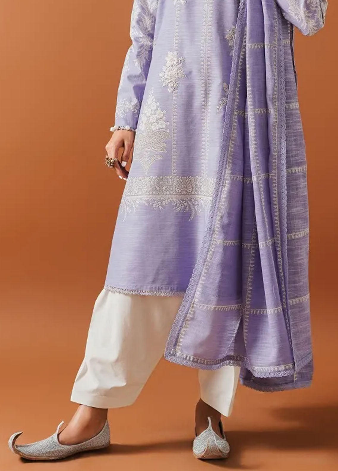 Mahay By Sana Safinaz Unstitched Winter Collection 2023 3B