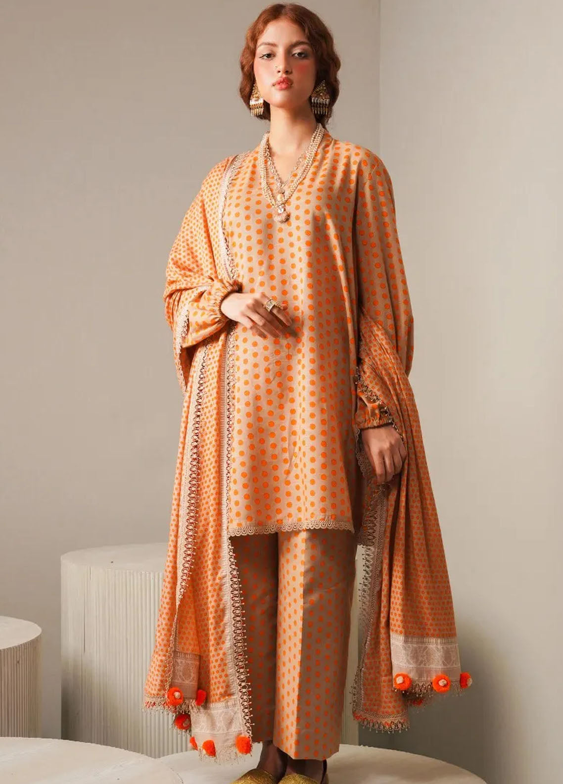 Mahay By Sana Safinaz Unstitched Winter Collection 2023 8B