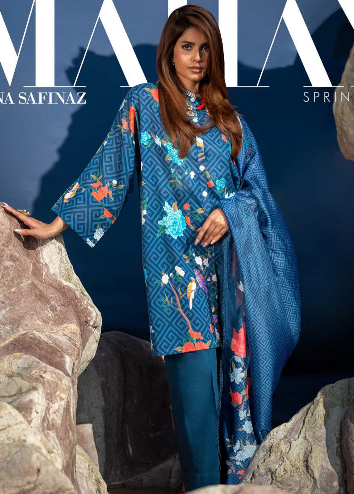 Mahay by Sana Safinaz Spring Summer Collection 2024 13B