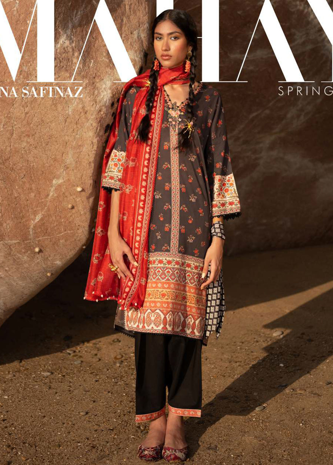 Mahay by Sana Safinaz Spring Summer Collection 2024 17A