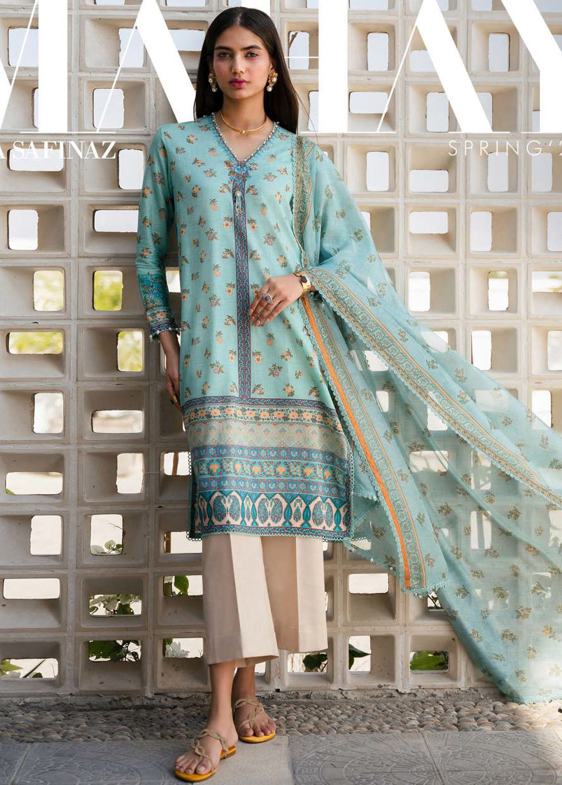 Mahay by Sana Safinaz Spring Summer Collection 2024 17B