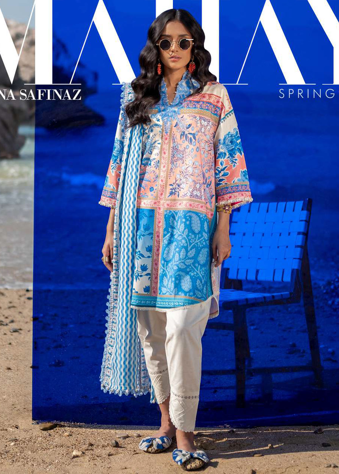Mahay by Sana Safinaz Spring Summer Collection 2024 28B