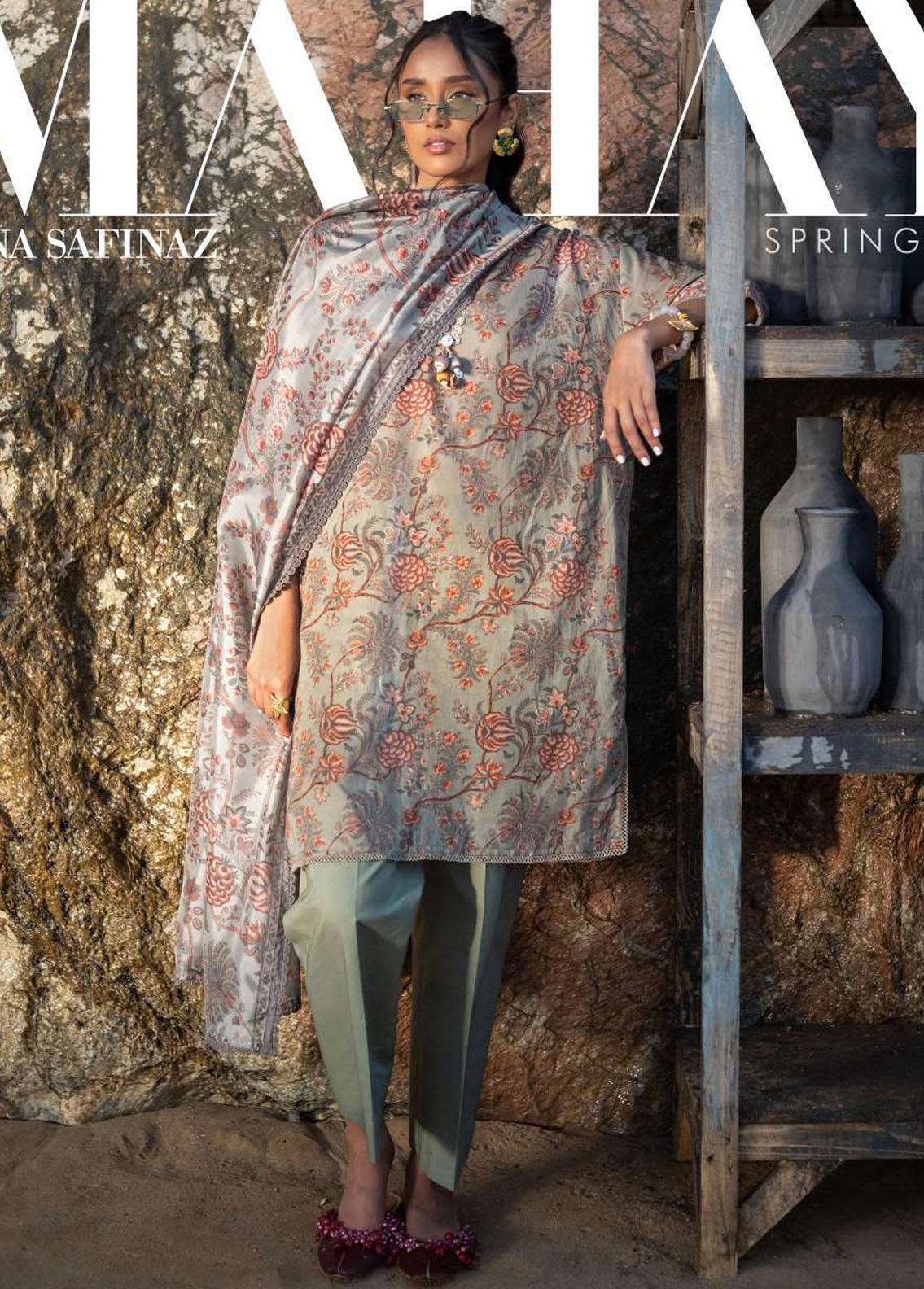 Mahay by Sana Safinaz Spring Summer Collection 2024 16A