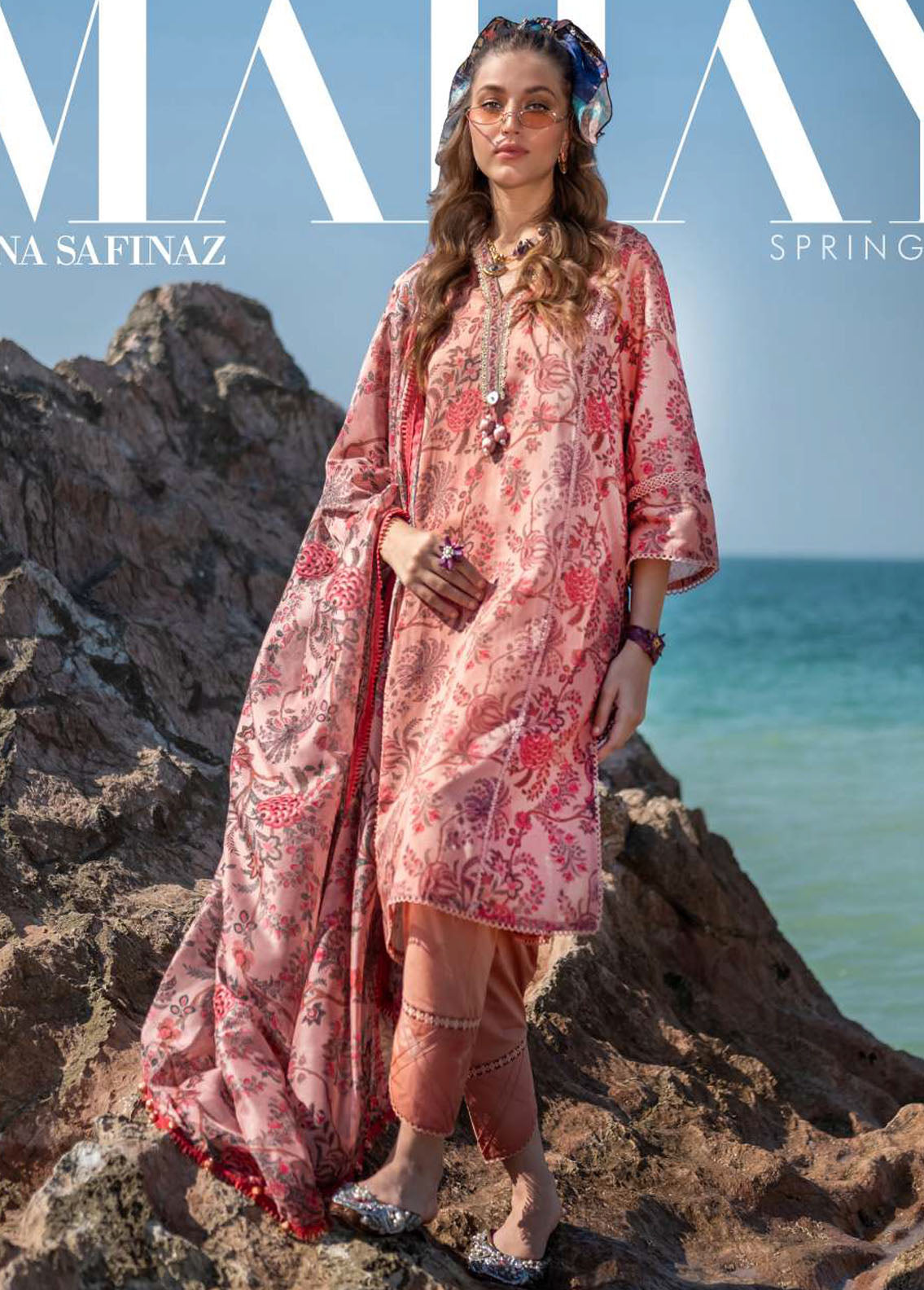 Mahay by Sana Safinaz Spring Summer Collection 2024 16B