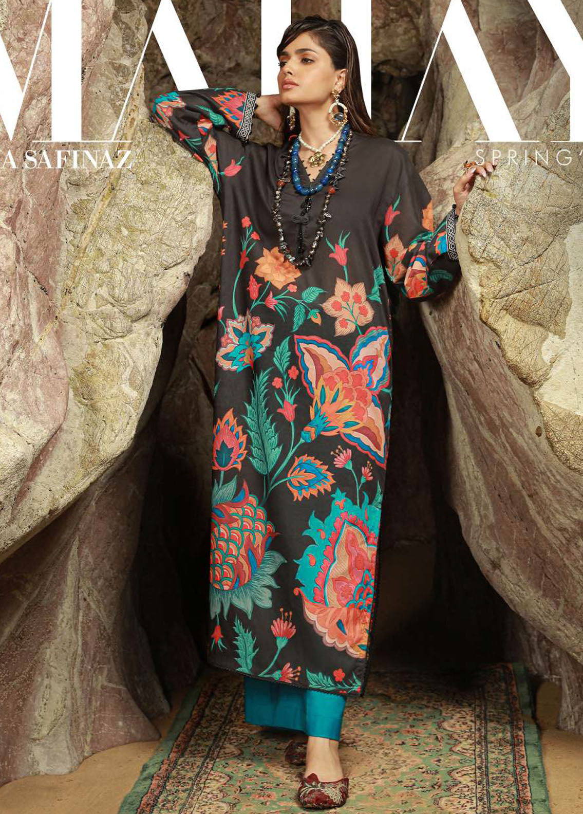 Mahay by Sana Safinaz Spring Summer Collection 2024 11A