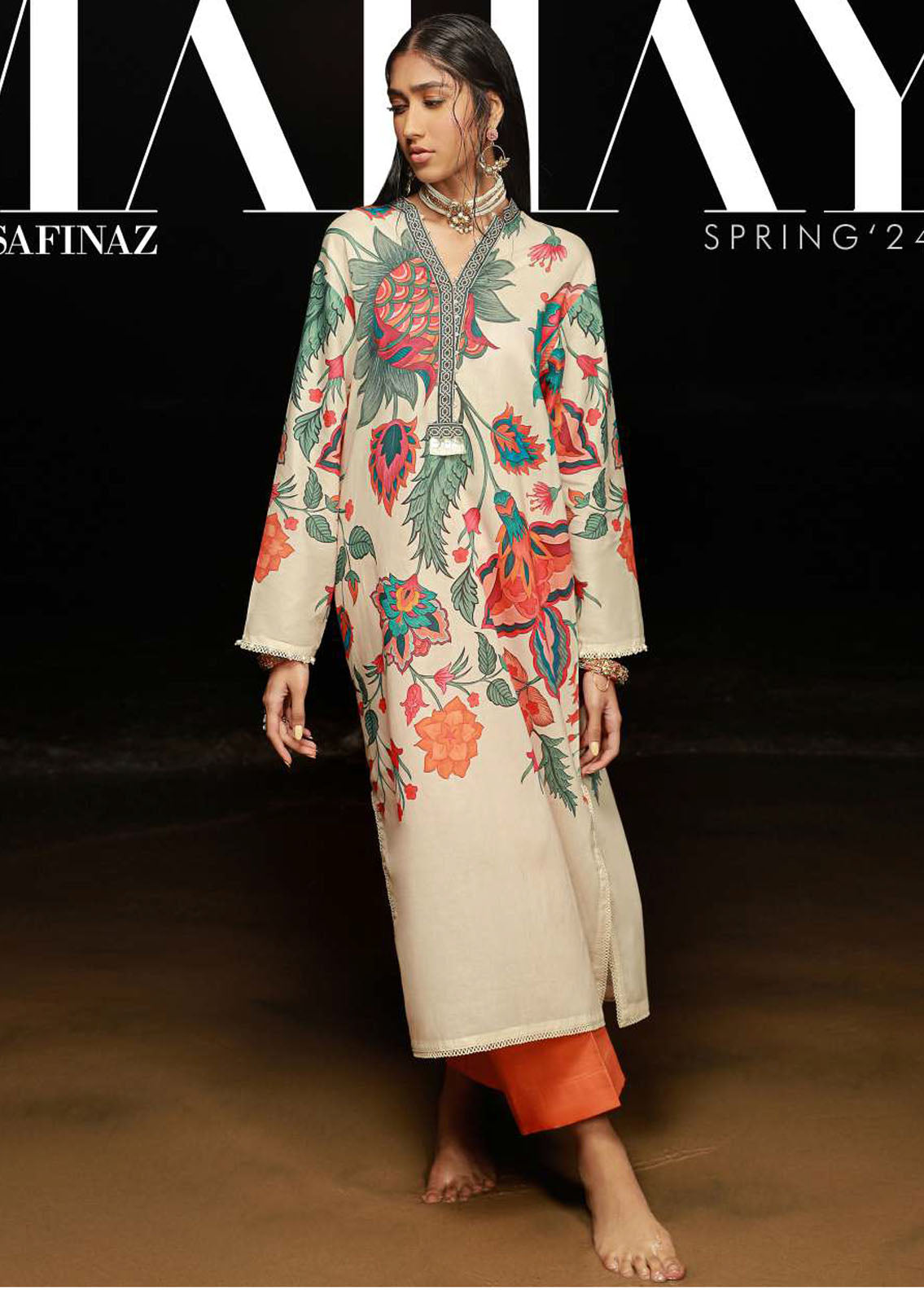 Mahay by Sana Safinaz Spring Summer Collection 2024 11B