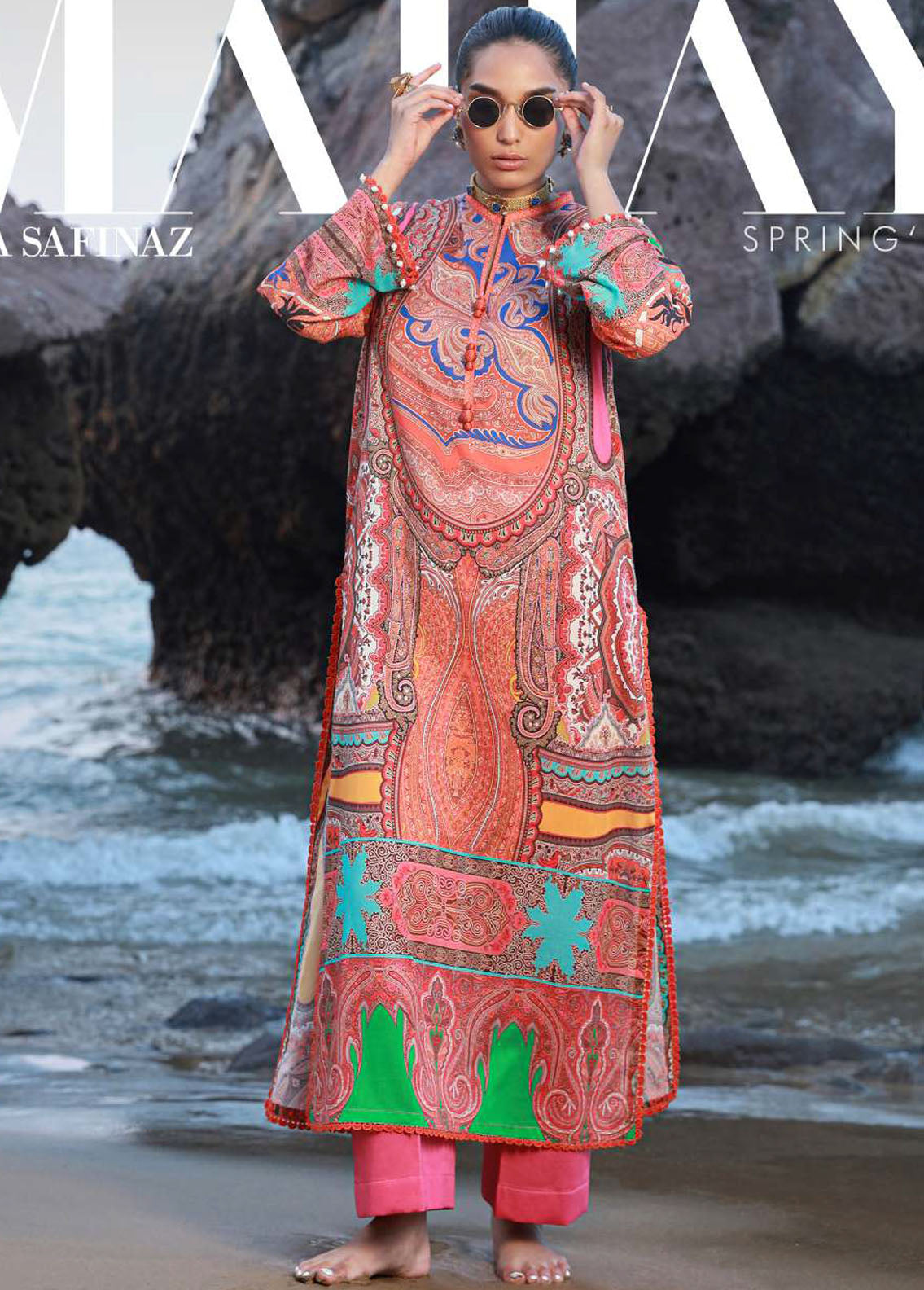 Mahay by Sana Safinaz Spring Summer Collection 2024 12A