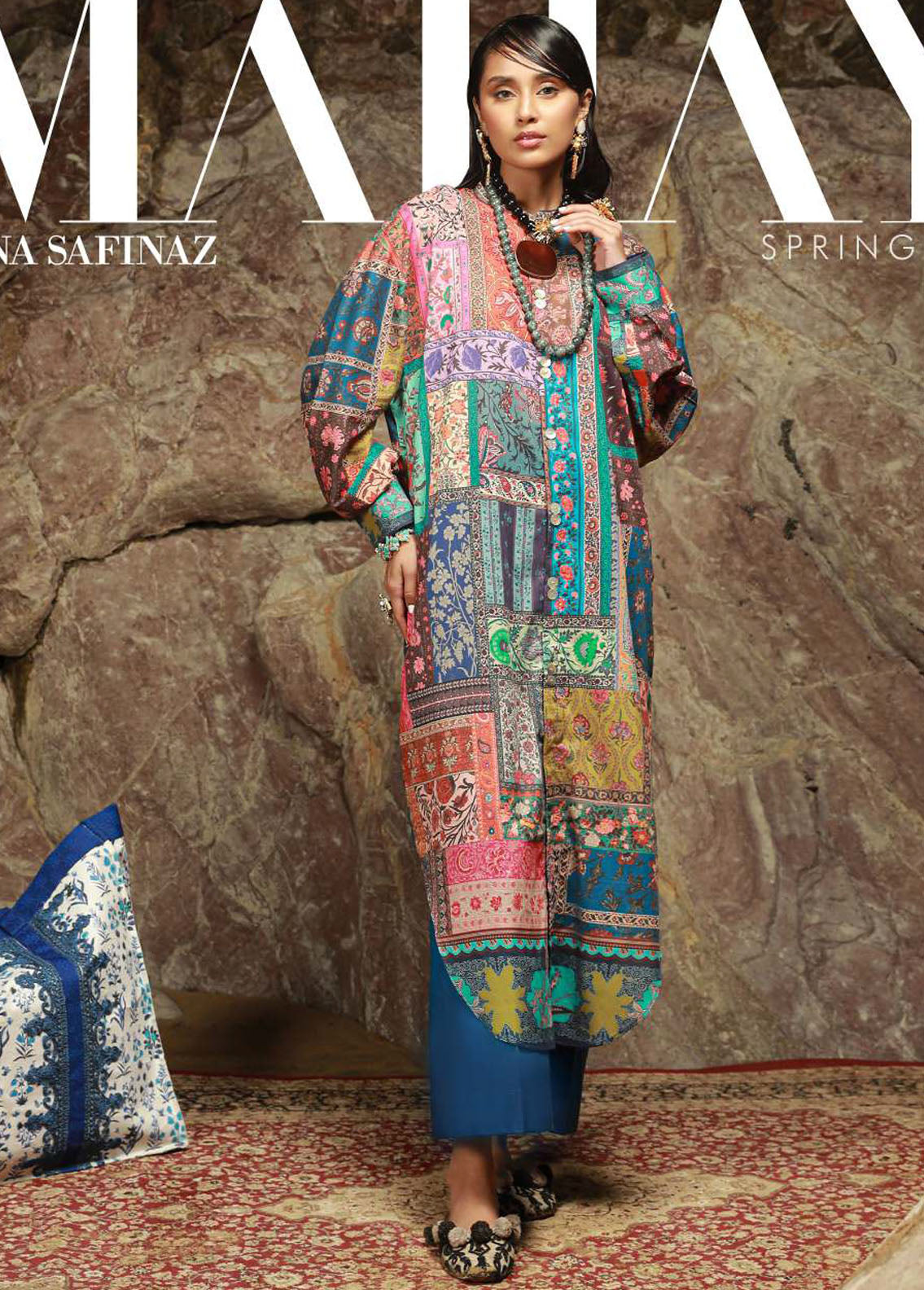 Mahay by Sana Safinaz Spring Summer Collection 2024 14B