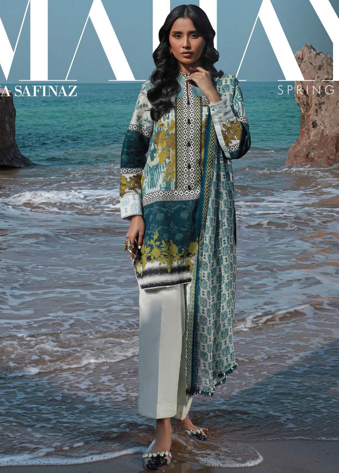Mahay by Sana Safinaz Spring Summer Collection 2024 15A
