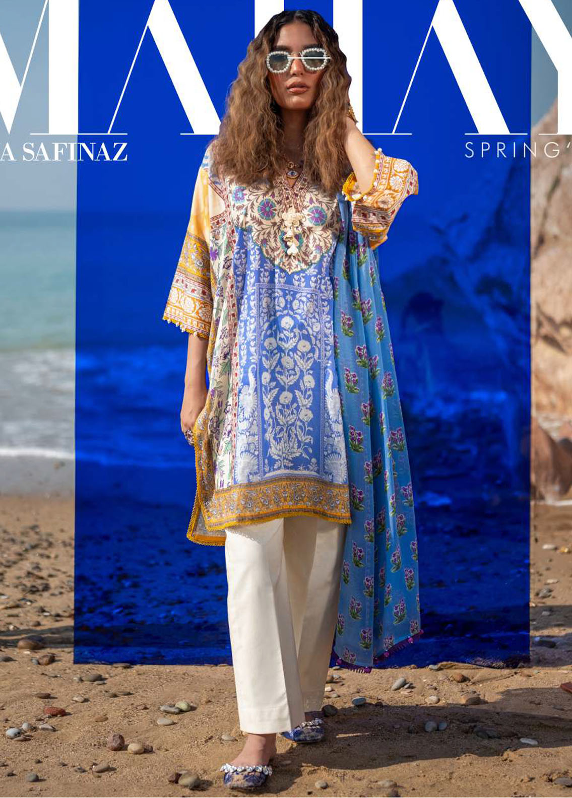 Mahay by Sana Safinaz Spring Summer Collection 2024 3A