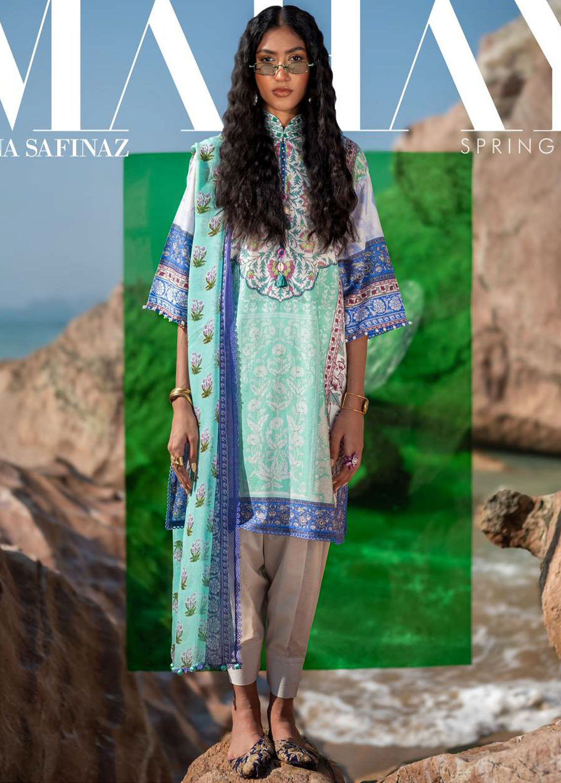 Mahay by Sana Safinaz Spring Summer Collection 2024 3B