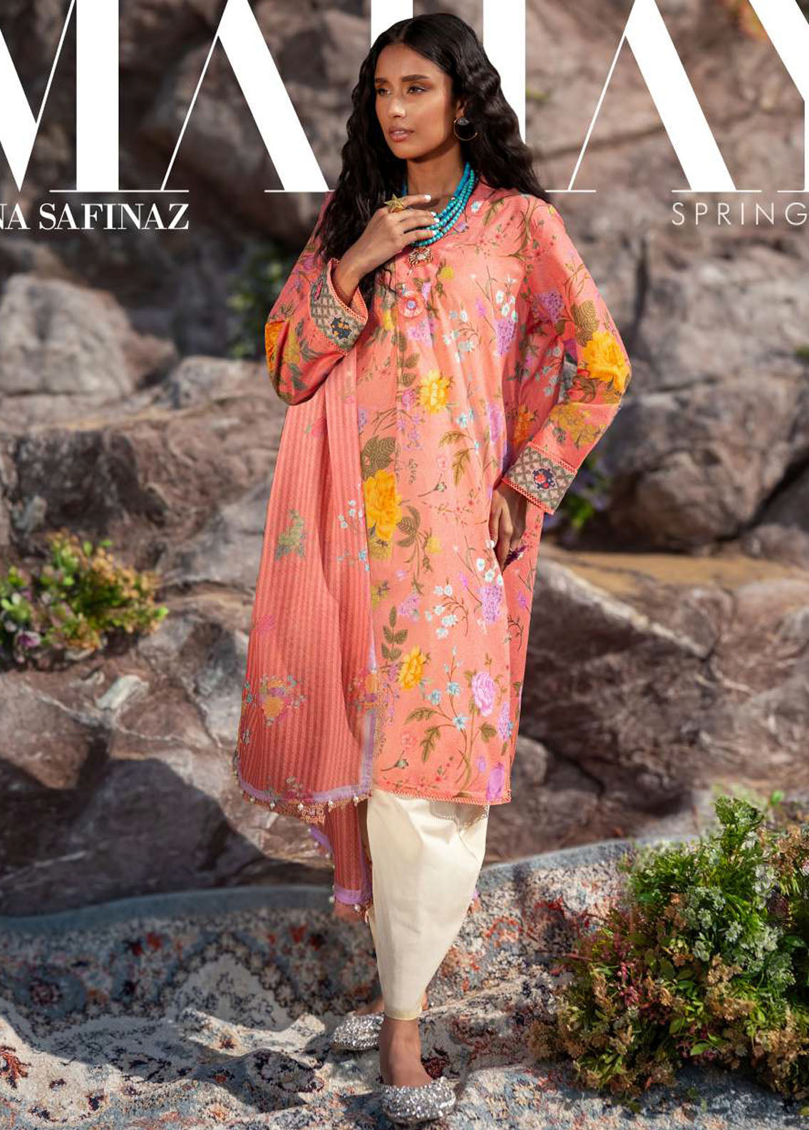 Mahay by Sana Safinaz Spring Summer Collection 2024 7A