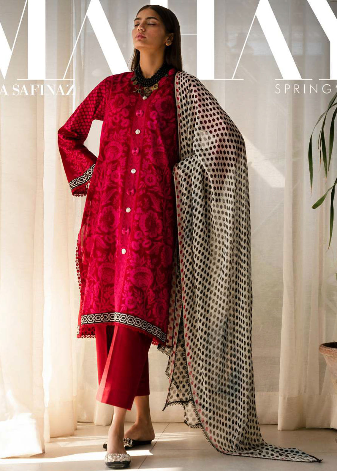 Mahay by Sana Safinaz Spring Summer Collection 2024 10A