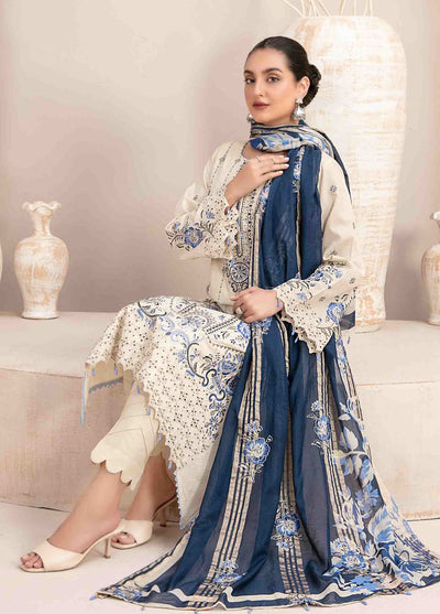 Maherooh By Tawakkal Fabrics Embroidered Lawn Jacquard Collection 2023 D-9251