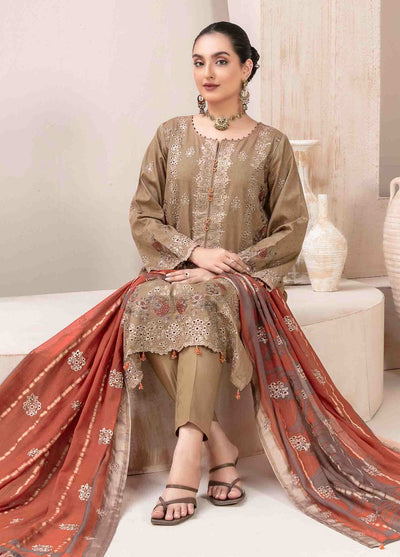 Maherooh By Tawakkal Fabrics Embroidered Lawn Jacquard Collection 2023 D-9252