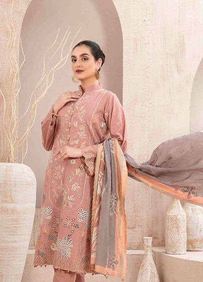 Maherooh By Tawakkal Fabrics Embroidered Lawn Jacquard Collection 2023 D-9254