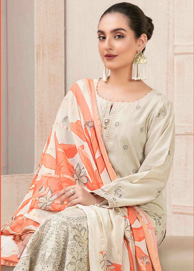 Maherooh By Tawakkal Fabrics Embroidered Lawn Jacquard Collection 2023 D-9255