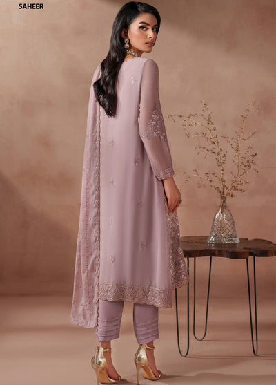 Mahrosh by Zarif Embroidered Chiffon Suits Unstitched 3 Piece ZAF25MF MUF-04 Saheer