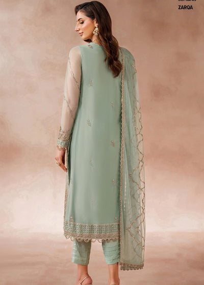 Mahrosh by Zarif Embroidered Net Suits Unstitched 3 Piece ZAF25MF MUF-05 Zarqa