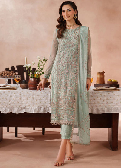 Mahrosh by Zarif Embroidered Net Suits Unstitched 3 Piece ZAF25MF MUF-05 Zarqa
