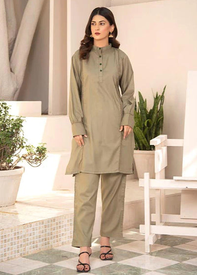 Nazmina Pret Casual Cotton 3 Piece Suit NZ23M Ivory Elegance (KP-251)