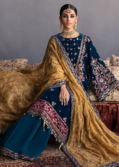 Makhmal By Emaan Adeel Unstitched Velvet Edition 2023 MK-01 Sufina