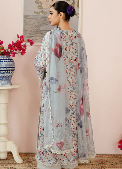 Malina By Afrozeh Unstitched Lawn Collection 2024 Vol-3 Evora
