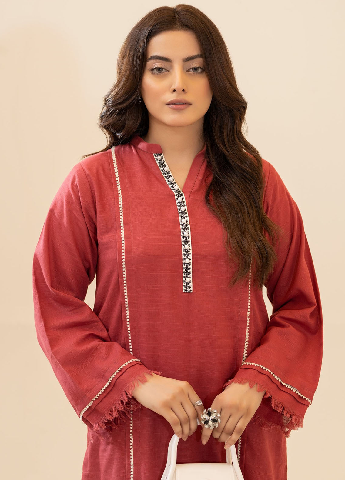 Mannat Clothing Pret Printed Light Khaddar 2 Piece Suit Amy