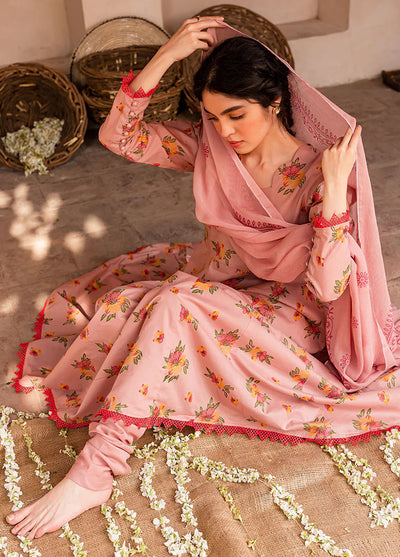 Mannat Pret Casual Cotton 3 Piece Suit Gulshan