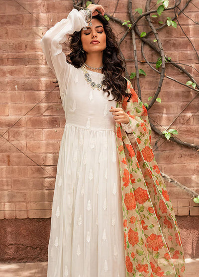 Mannat Pret Embroidered Chiffon 3 Piece Suit Jahanara