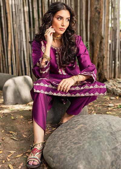 Mannat Pret Embroidered Cotton 3 Piece Suit Shabnami