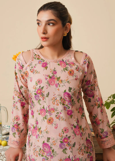 Mannat Pret Embroidered Lawn 2 Piece Suit Blossom