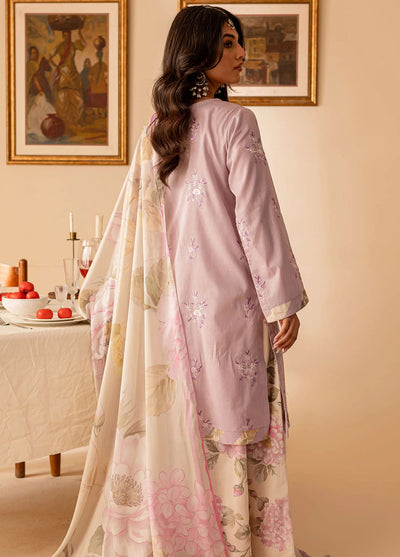 Mannat Pret Embroidered Lawn 3 Piece Suit Amrya