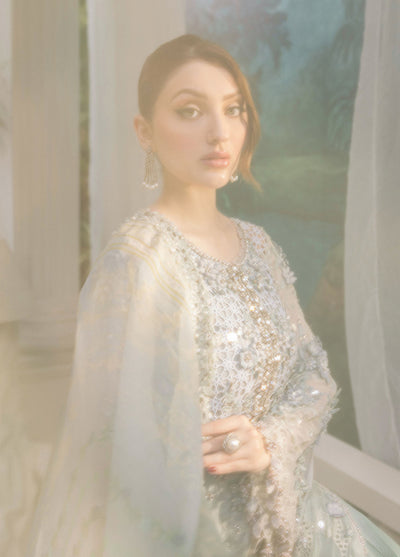 Maria B Embroidered Chiffon Suits Unstitched 3 Piece MB25CU D-07