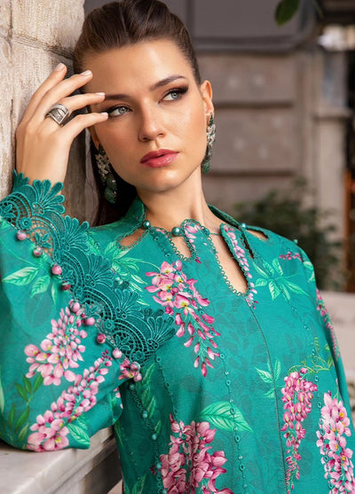 Maria B Embroidered Suit Unstitched 3 Piece MB2424PF 1A - Fall Collection