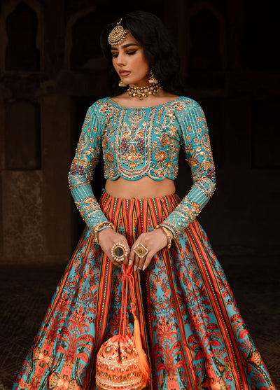 Maria Osama Khan Pret Embroidered 3 Piece Suit Liyana