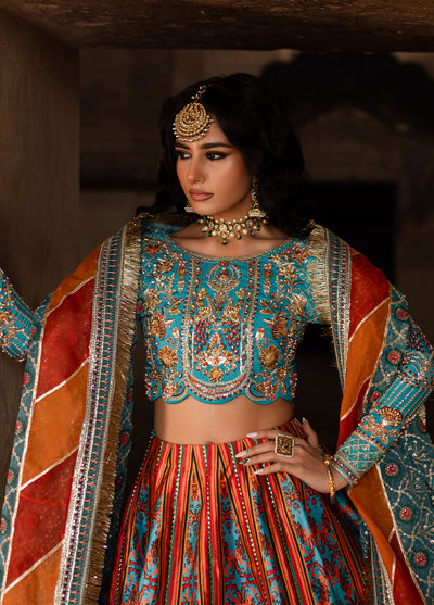 Maria Osama Khan Pret Embroidered 3 Piece Suit Liyana