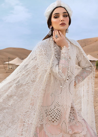 Maria B Embroidered Suits Unstitched 3 Piece MB25VL D-15A