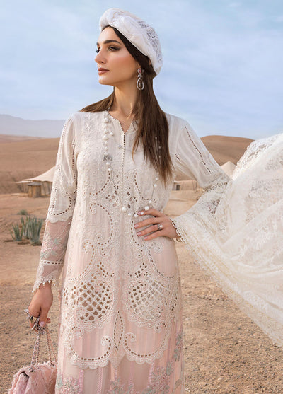 Maria B Embroidered Suits Unstitched 3 Piece MB25VL D-15A