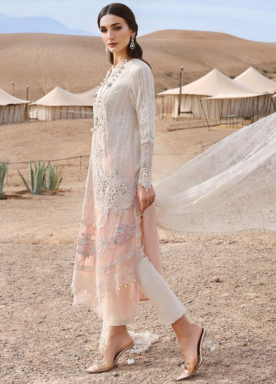 Maria B Embroidered Suits Unstitched 3 Piece MB25VL D-15A