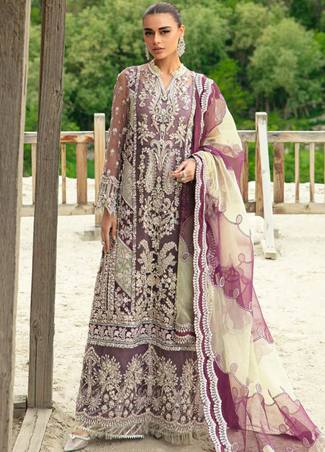 Marwa By Maryam Hussain Luxury Formals Collection 2023 Almas