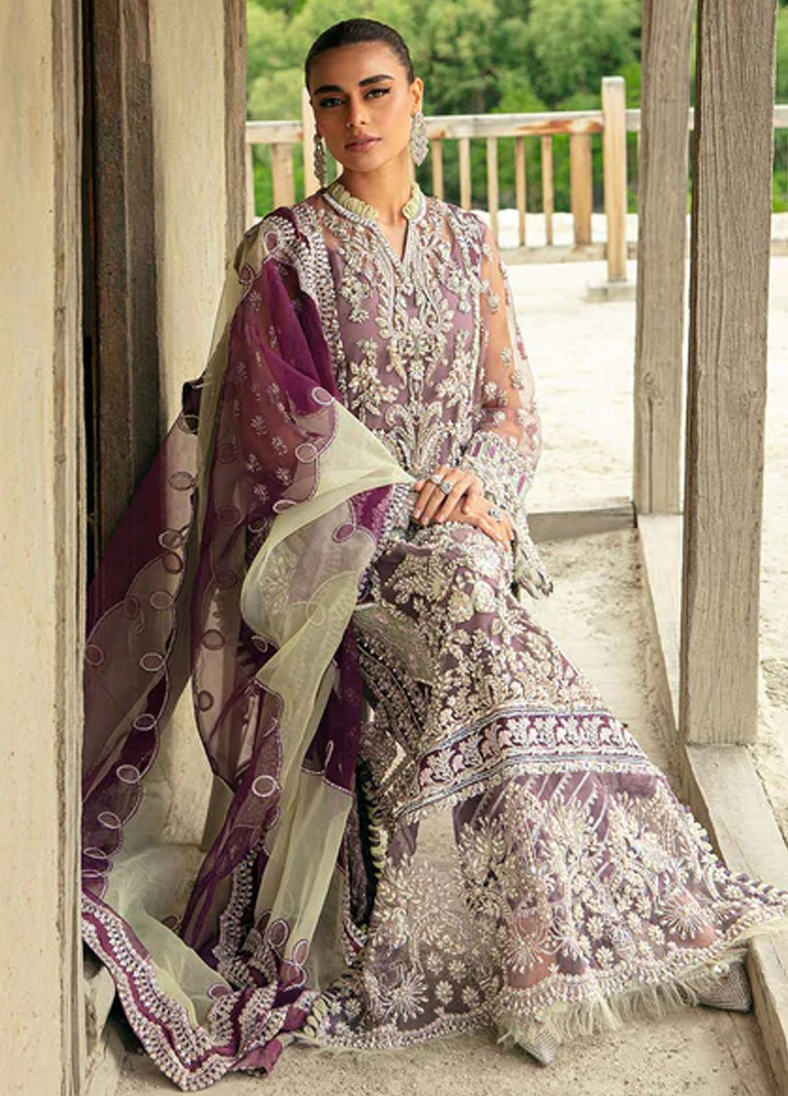 Marwa By Maryam Hussain Luxury Formals Collection 2023 Almas