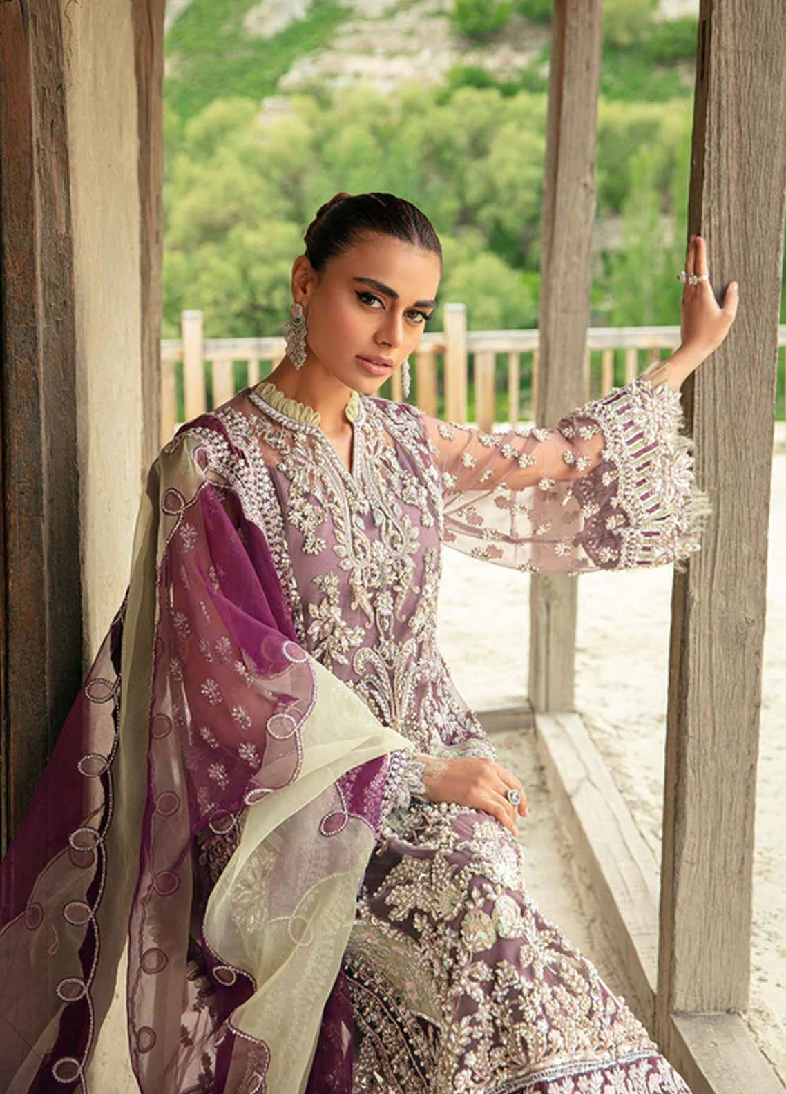 Marwa By Maryam Hussain Luxury Formals Collection 2023 Almas