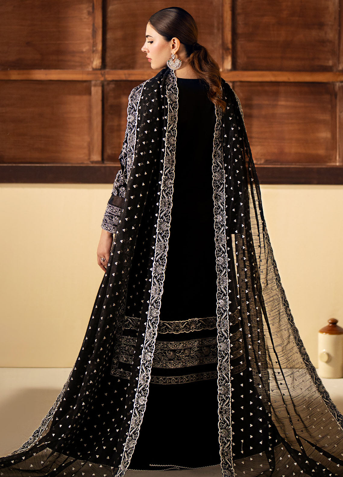 Maryum N Maria Eid Ul Azha Luxury Lawn Collection 2024 Chapter-2 MS24611 Lapis
