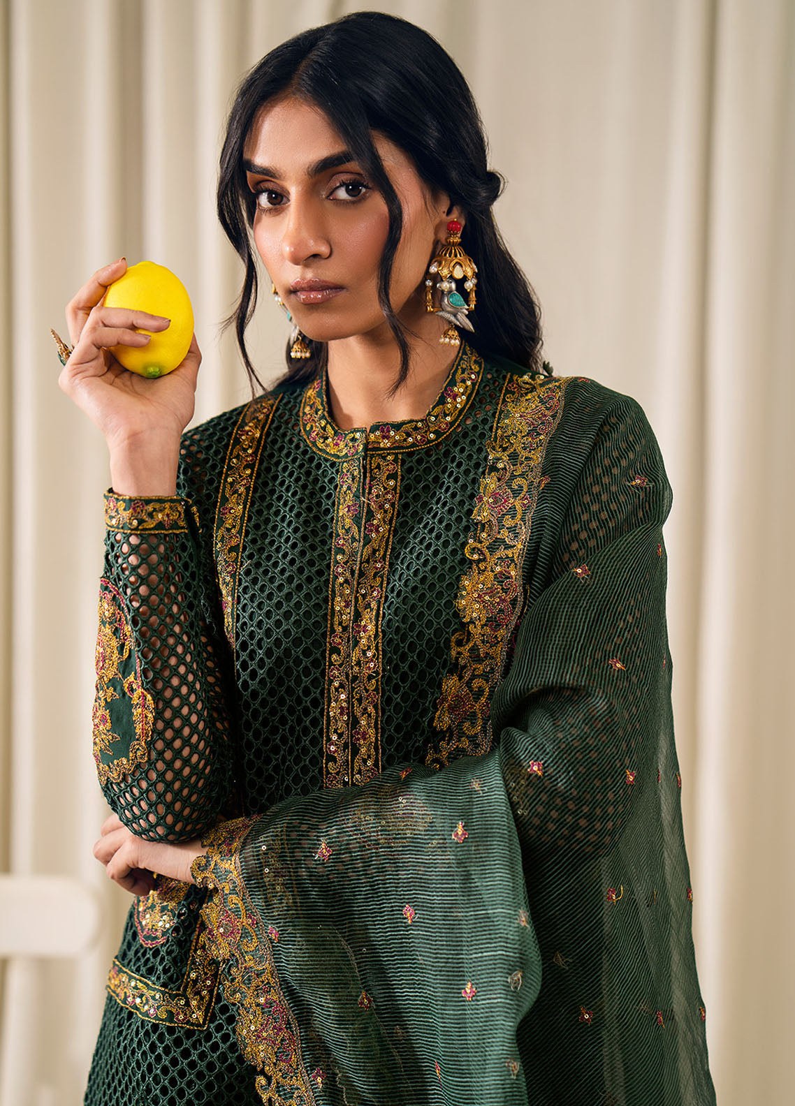 Maryum N Maria Eid Ul Azha Luxury Lawn Collection 2024 Chapter-2 MS24613 Masika