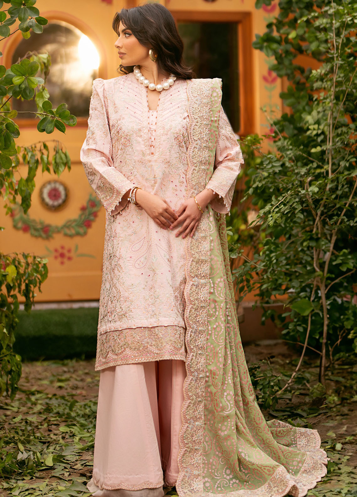 Maryum N Maria Unstitched Luxury Lawn Collection 2024 Vol-2 MS24558 Bennu