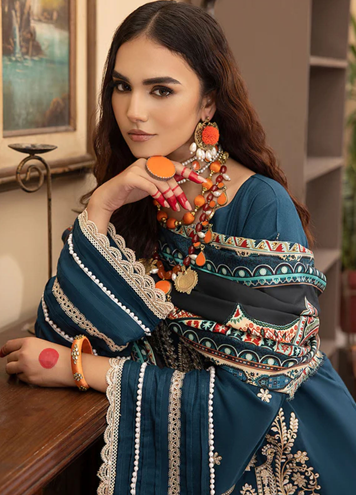 Masakali By Mahnur Winter Luxury Collection 2023 D-01 B